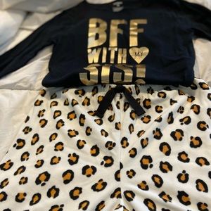 NWOT size 14 girls pajama set